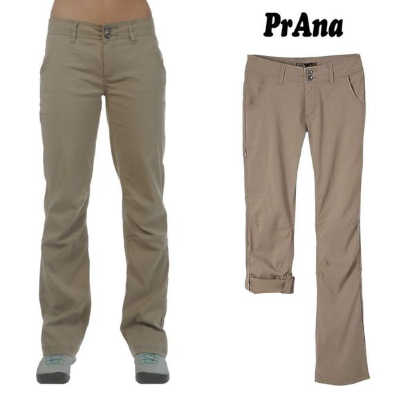 NWT PrAna Halle Pant in Dark Khaki - Picture 13 of 13